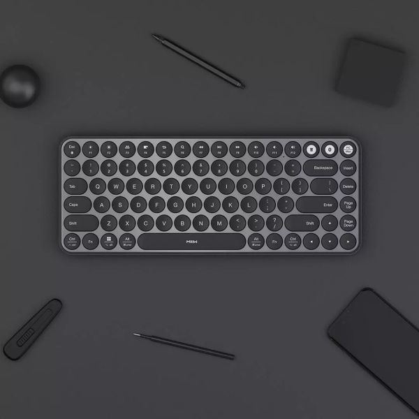 Клавиатура беспроводная Xiaomi MiiiW AIR85 Bluetooth Dual Mode (MWBK01) MAC/iPad/PC (RU) Black