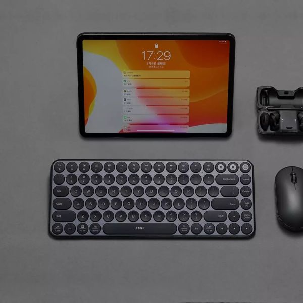 Клавиатура беспроводная Xiaomi MiiiW AIR85 Bluetooth Dual Mode (MWBK01) MAC/iPad/PC (RU) Black