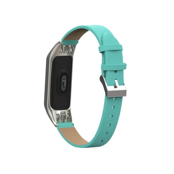 Ремешок Gasta Leather Modern for Xiaomi Mi Band 3 color Mint Blue