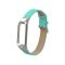 Ремешок Gasta Leather Modern for Xiaomi Mi Band 3 color Mint Blue