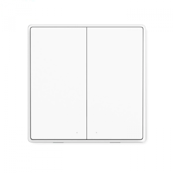 Беспроводной выключатель Xiaomi Aqara Wireless Switch D1 (2 кнопки) WXKG07LM