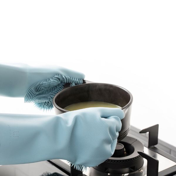 Силиконовые перчатки Xiaomi Jordan-Judy Silicone Gloves Blue