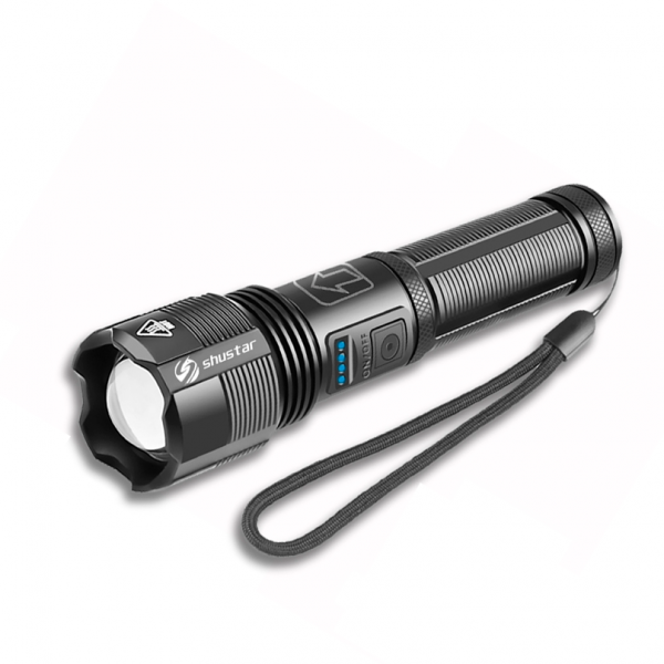 Фонарик Shustar S-250 XHP50 IPX6 2500 Lumen black