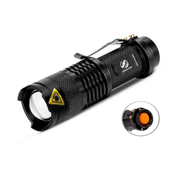 Фонарик Shustar S-002 XR-E Q5 IPX4 600 Lumen black
